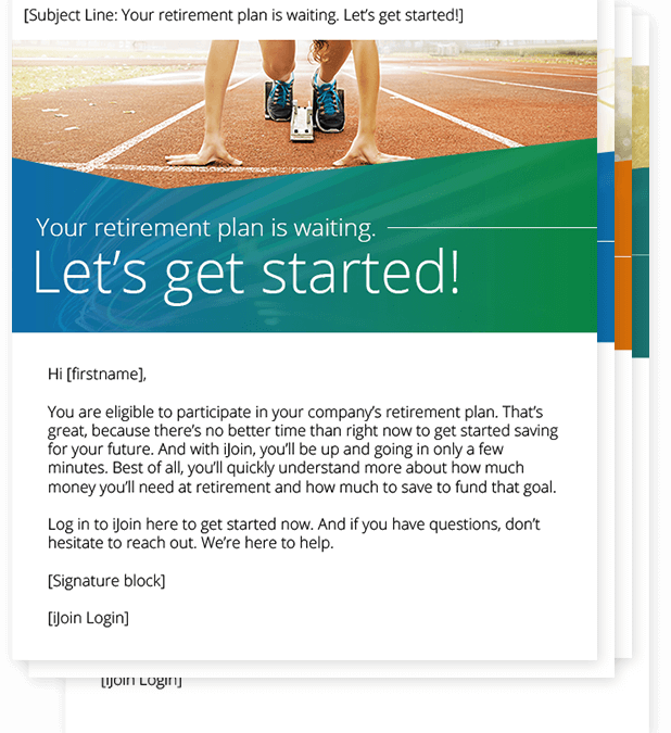 iJoin ACT Email Campaign Content