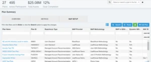 screenshot of the Plan Summary display in your iJoin admin dashboard