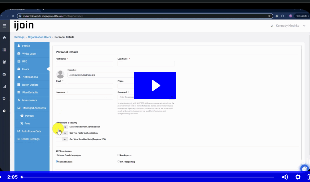 How to Set Up Advisor Access